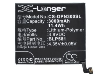 Battery Replacement Oppo BLP581 for N3 N3 Dual SIM - 1