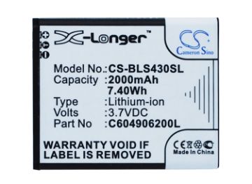 Battery Replacement for Blu D310 Dash 4.5 - 1