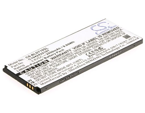 Battery Replacement Blu C104243210T for D710 D710X - 1