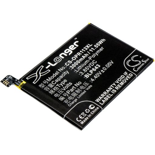Battery Replacement Oppo BLP643 for CPH1719 R11S - 1
