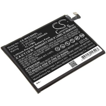 Battery Replacement Wiko 356580H S104-Z37000-000 TLE1707 TLP17G26 for C800AE View 2 - 1