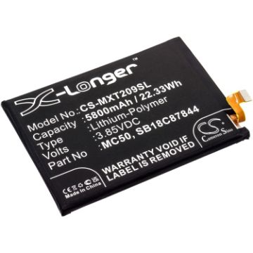 Motorola MC50 SB18C87844 Battery Replacement for Moto G9 Power XT2091-3 - 1