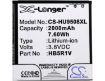 Huawei HB5R1V Battery Replacement for HN3-U01 Honor 2 - 3