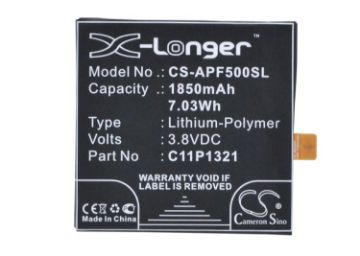 Battery Replacement Asus C11P1321 for A68M PadFone E - 1