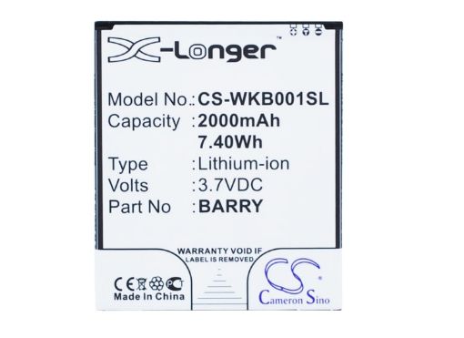 Battery Replacement Wiko BARRY for Barry Barry Dual SIM - 1