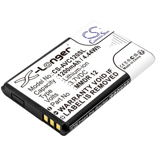 Denver Battery Replacement for GSP-110 GSP-120 - 1