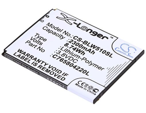 Battery Replacement Blu C765804220L for L280 L280A - 1