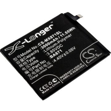 Meizu BA871 Battery Replacement for 15 Lite M15 - 1