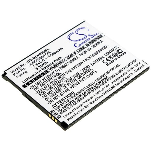 Battery Replacement Blu C655339150L for V050 Vivo 5 Mini - 1