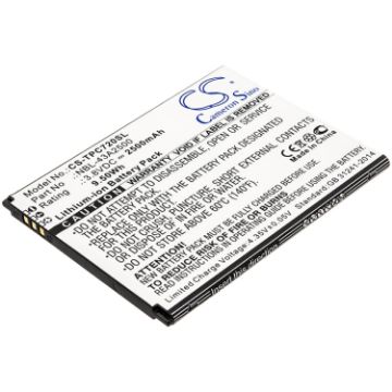 Battery Replacement Tp-Link NBL-43A2500 for Neffos C7s TP7051A - 1