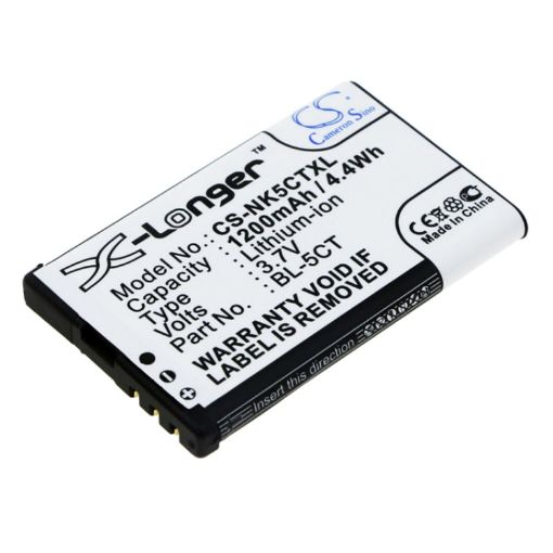 Replacement Battery Nokia BL-5CT for 5220 XpressMusic - 1