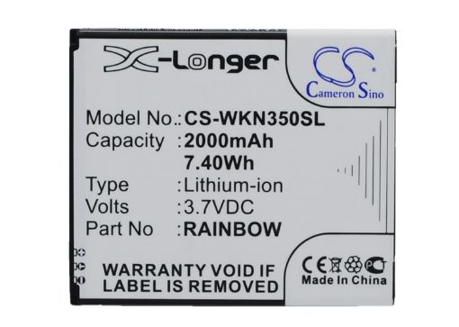 Replacement Battery for Wiko Rainbow Bloom M172 - 1