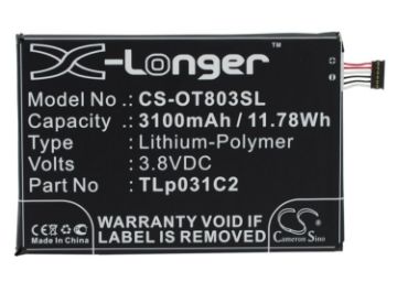 Alcatel TLP031C1 TLp031C2 Battery Replacement for M811 M812 - 1