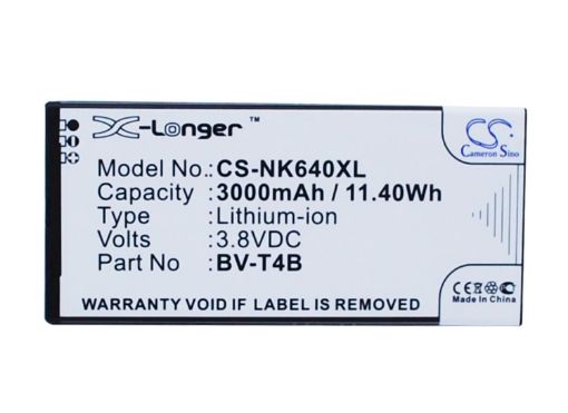 Replacement Battery Nokia BV-T4B - 1
