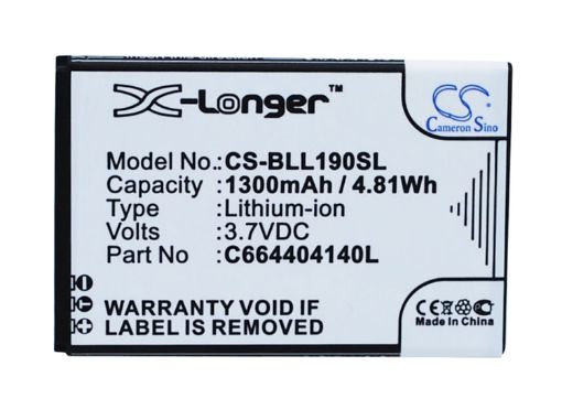 Battery Replacement Blu C664404140L C664404140T for L190a L190i - 1