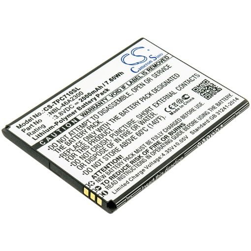 Picture of Battery Replacement Tp-Link NBL-46A2300 for Neffos C7a TP705A