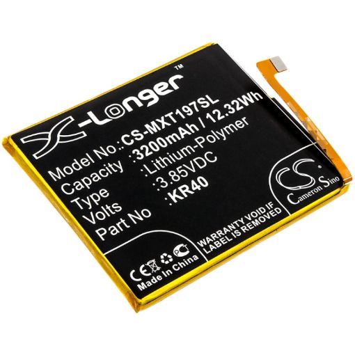 Motorola KR40 SB18C43602 Battery Replacement for Moto One Vision & Action - 1