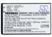 Replacement Battery Huawei HBC100S HBL6A for C2600 C2605 - 1
