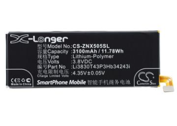 Battery Replacement for Nubia Z7 Max Dual SIM Li3803T43P3hB34243 Li3830T43P3hB34243i - 1