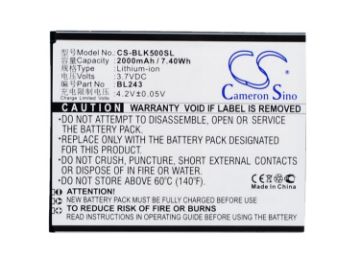 Lenovo BL243 Battery Replacement for K3 Note K50-T3s - 1