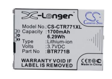 Casio BTR771B Battery Replacement for C771 GzOne Commando C771 - 1