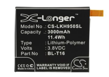 LG BL-T16 EAC62718201 Battery Replacement for G Flex 2 H950 - 1