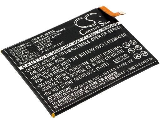 Picture of Battery Replacement 360 QK-392 for 1509-A00 Q5 Plus
