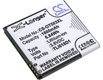 Replacement Battery for TCL TLi018D1 TLi018D2 One Touch Pop 3 (5) 4G - 1