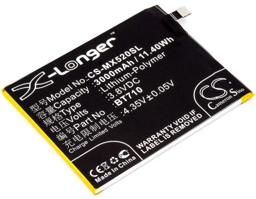 Meizu BT710 Battery Replacement for M5c M710H - 1
