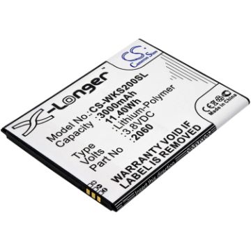 Battery Replacement Wiko 5260 S104-N77000-002 S104-N77000-008 S104-N77000-012 for L5261AE Pulp Fab - 1