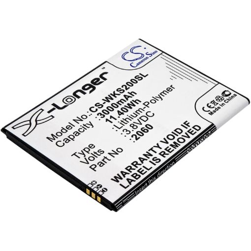 Battery Replacement Wiko 5260 S104-N77000-002 S104-N77000-008 S104-N77000-012 for L5261AE Pulp Fab - 1