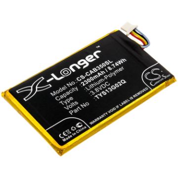 Battery Replacement Caterpillar TYS13G02Q for B35 - 1