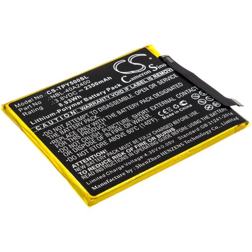 Replacement Battery for Neffos Y5s Dual SIM LTE AM - 1