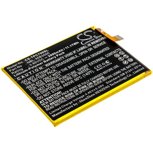 Picture of Battery Replacement Tp-Link NBL-35B3000 for Neffos C7 Dual SIM Neffos C7 Dual SIM LTE AM