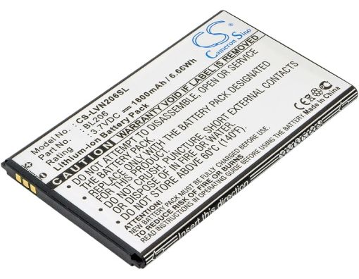 Picture of Battery Replacement Lenovo BL206 for A600E A630