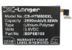 Battery Replacement HTC 35H00214-00M 35H00214-01M B0P6B100 BOP6B100 for 0P8B200 - 5