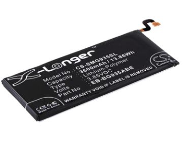 Samsung EB-BG935ABA EB-BG935ABE GH43-04575A GH43-04575B Battery Replacement for Galaxy S7 Edge - 1