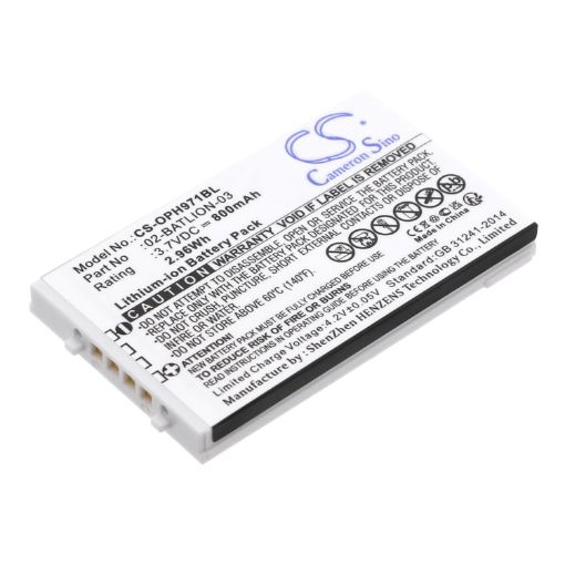 Battery Replacement Opticon 02-BATLION-03 for OPL-7724 OPL-7734 - 1