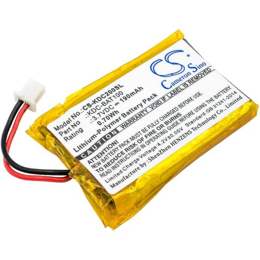 Picture of Battery Replacement Koamtac 02-980-8680 KDC-BAT100 for KDC-100 KDC200
