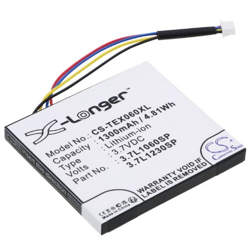 Picture of Battery Replacement Texas Instruments 1815 F071D 3.7L1060SP 3.7L1200SP 3.7L1230SP 541383800002-G0311 for N2/AC/2L1/A TI-84 C Silver