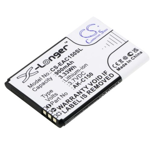 Emporia AK-C150 Battery Replacement for Telme C150 C151 - 1
