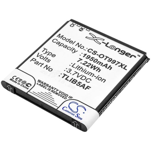 TCL CAB32E0000C1 Battery Replacement for J160 MW40 - 1
