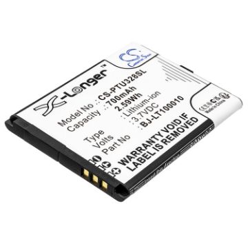 Panasonic BJ-LT100010 Battery Replacement for KX-TU327 KX-TU327EX - 1