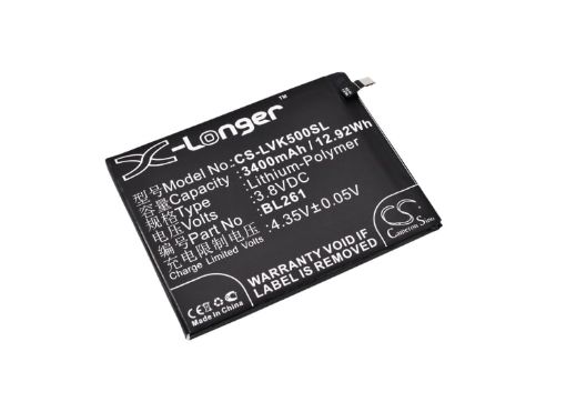 Lenovo BL261 Battery Replacement for A7020a48 K5 Note - 1
