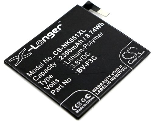 Picture of Battery Replacement Microsoft BV-F3C for Lumia 650 XL