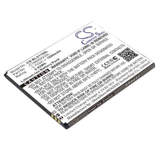 Picture of Battery Replacement Blu C766004220L for S170 Studio G HD