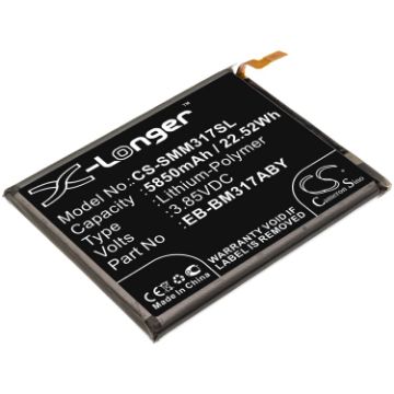 Samsung EB-BM317ABY GH43-05043A GH82-23775A Battery Replacement for Galaxy M31/M31s - 1