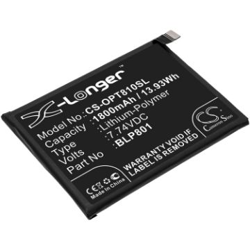 Oneplus BLP801 Battery Replacement for 8T+ 5G KB2003 - 1