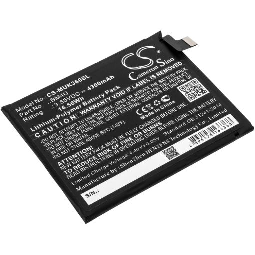 Picture of Battery Replacement Redmi BM4U for K30 Ultra 5G M2006J10C