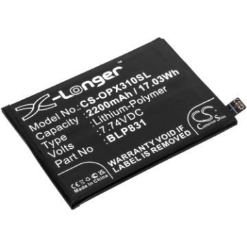 Battery Replacement Oppo BLP831 for CPH2173 Find X3 Pro - 1